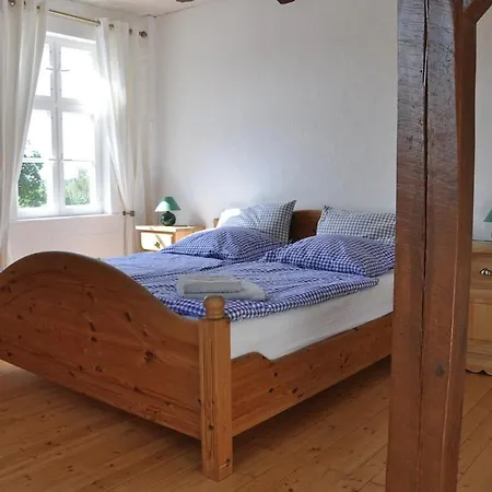 Prázdninový dům Haus Hohenholz Landhaus, Sauna, Kaminofen, Parkaehnlicher Garten Krackow