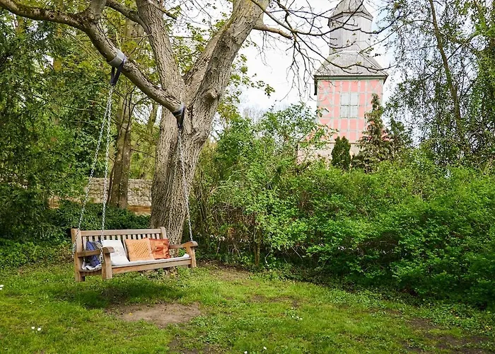 Casa de Férias Haus Hohenholz Landhaus, Sauna, Kaminofen, Parkaehnlicher Garten